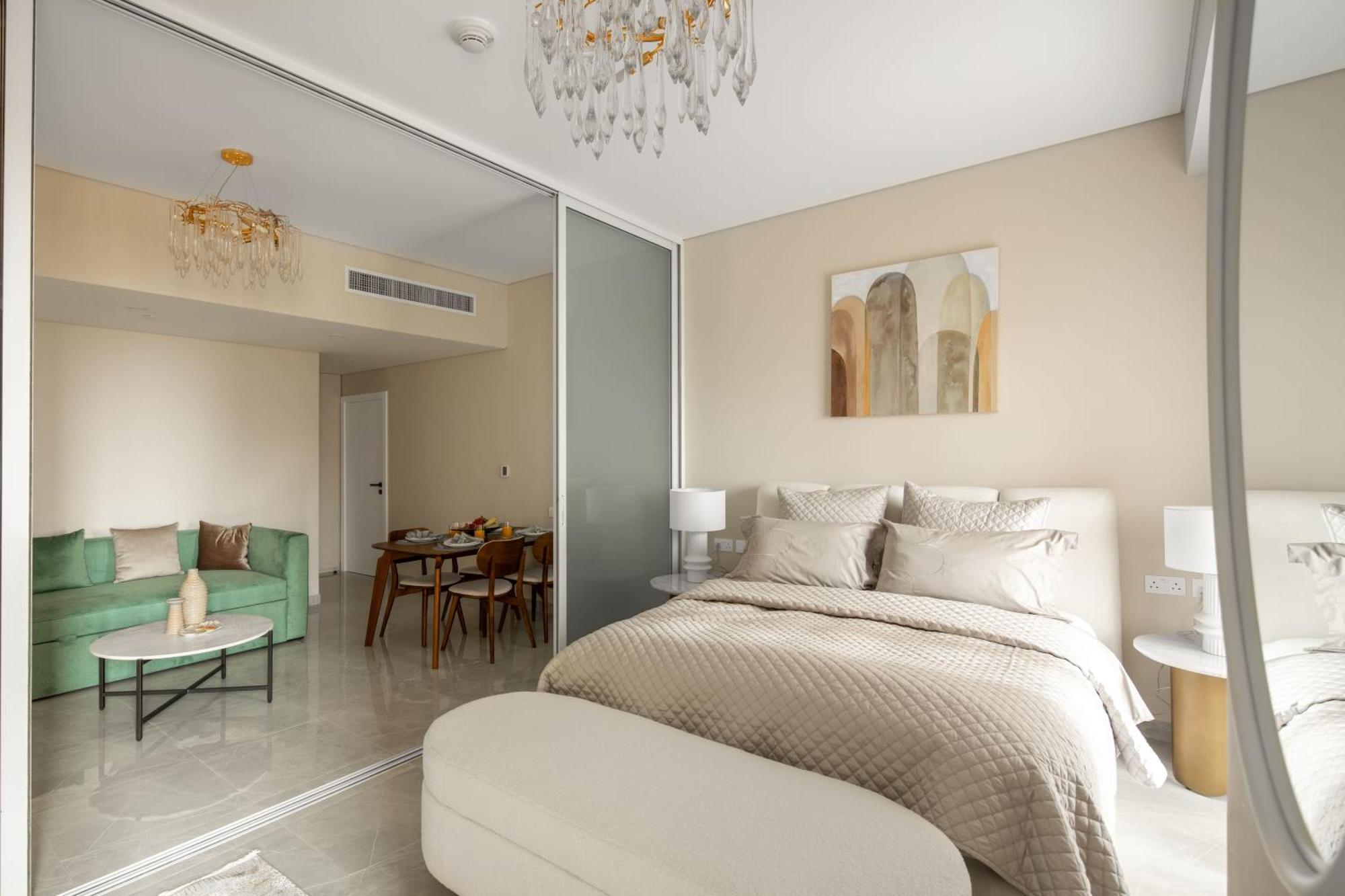 Happy Academia Jbr Apartman Dubaj Kültér fotó